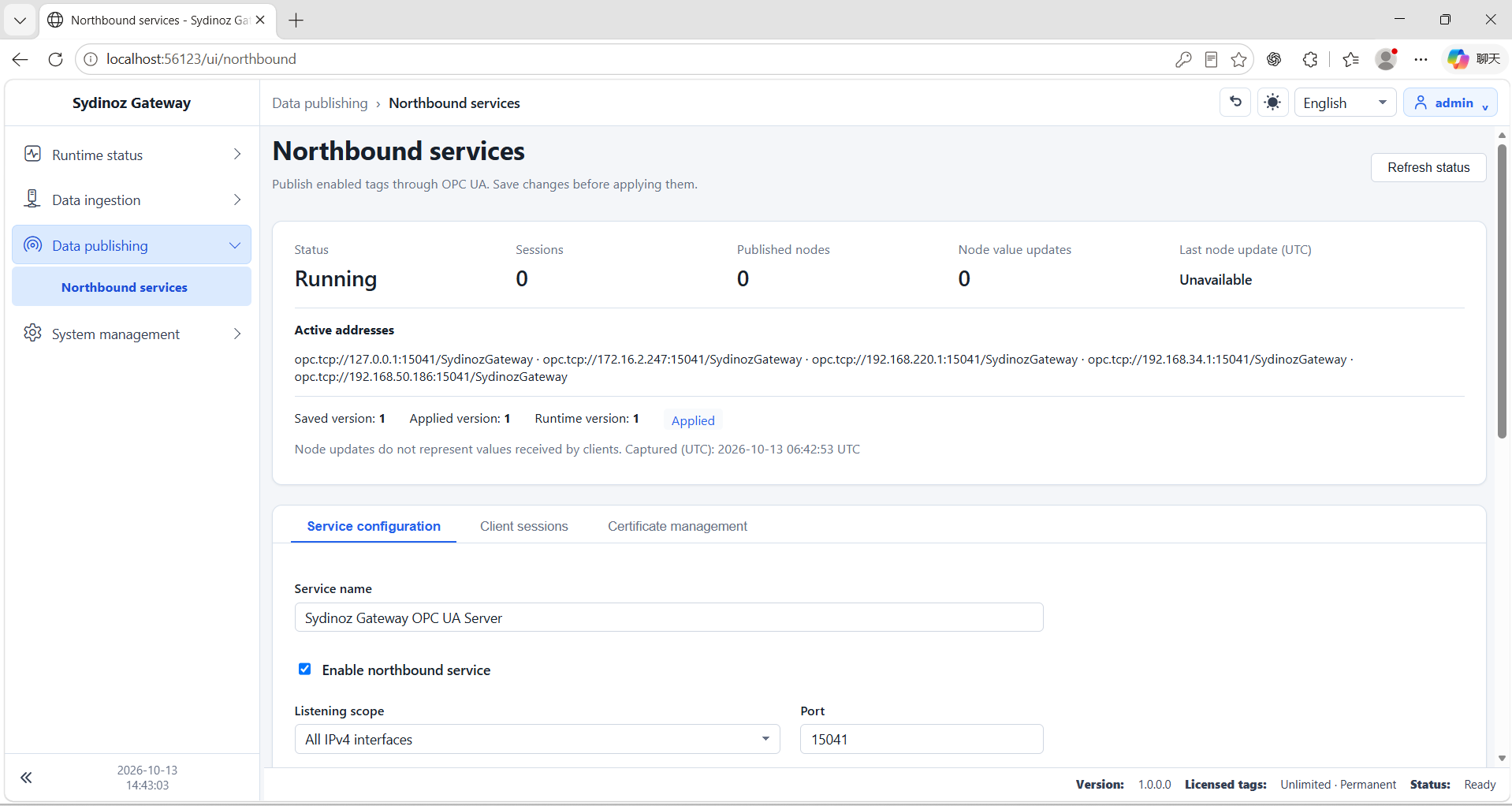 Sydinoz Gateway — 2 / 3